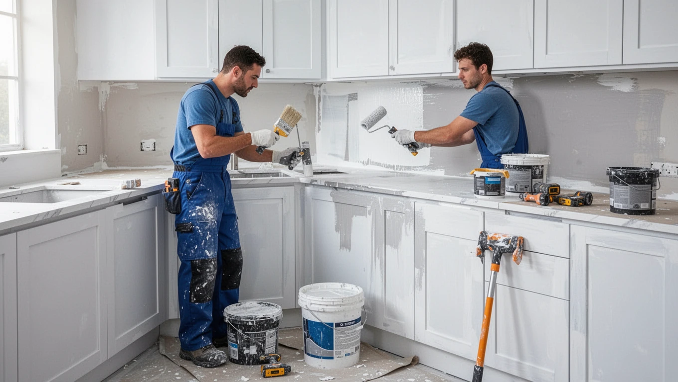 Cabinet & Kitchen Painting