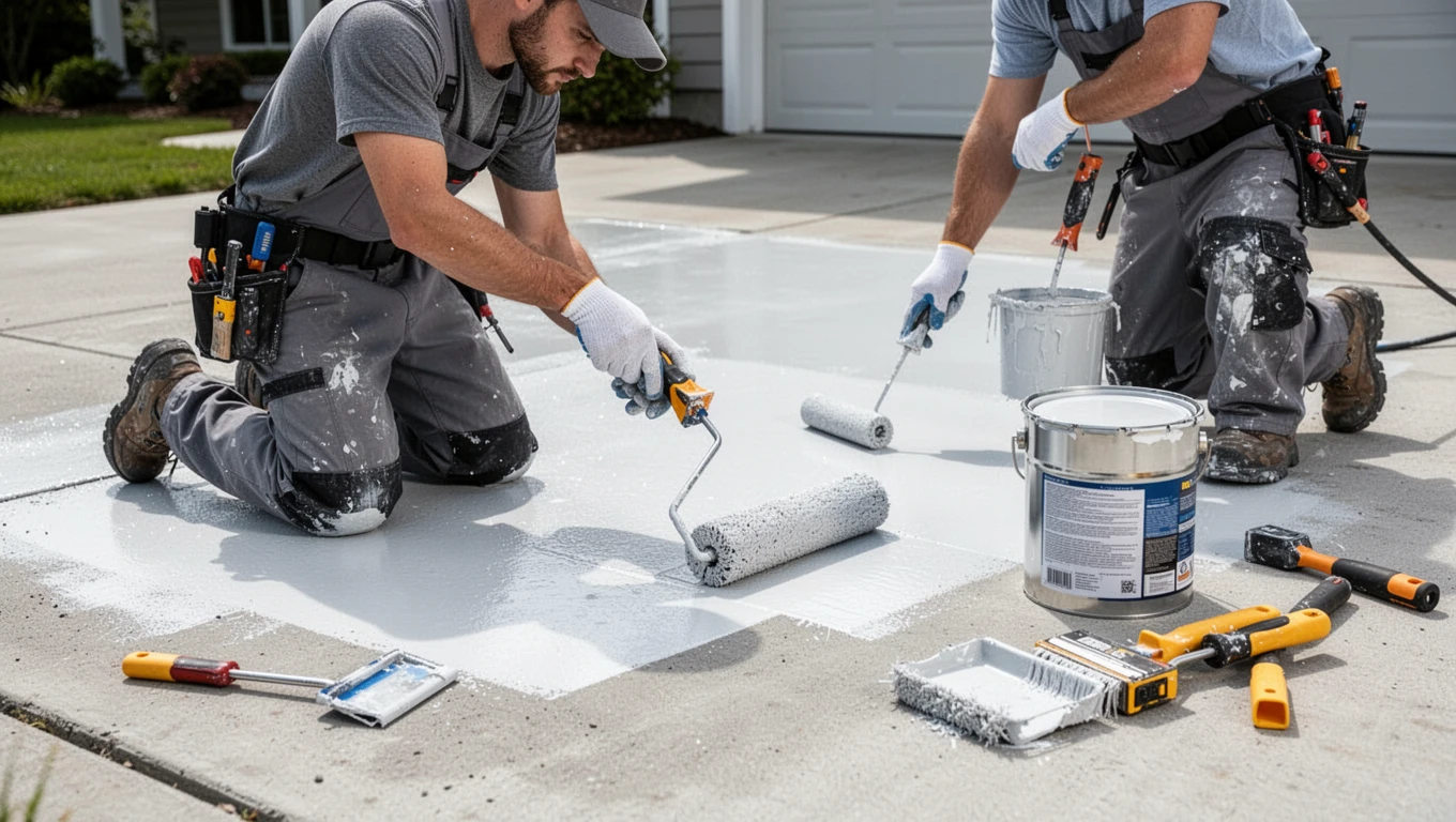Concrete & Driveway Painting